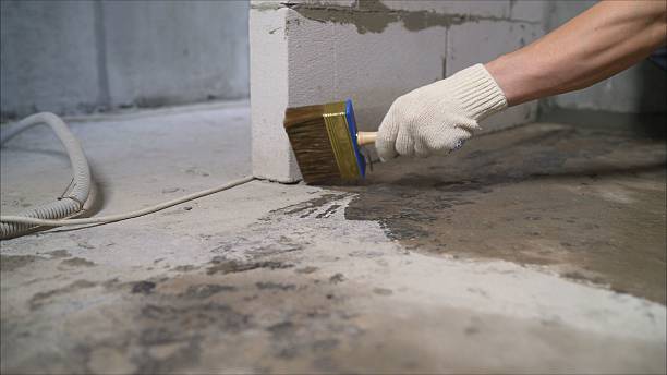 Crawl space vapor barrier installation in Glen Rock, PA